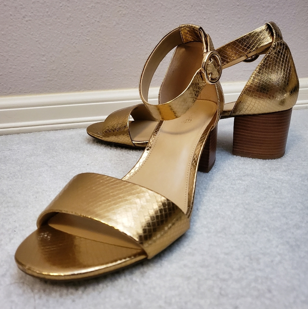 Michael Kors Lena Gold Women's Sandals
